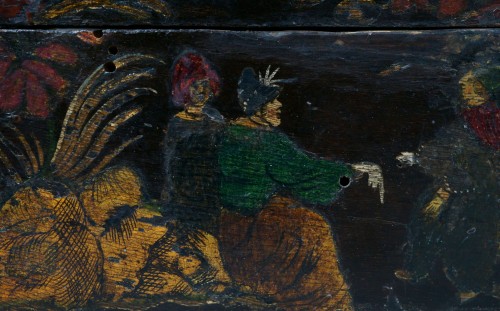 Antiquités - Early 17th Venetian Domed Lacquer Box 