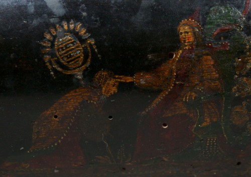 Antiquités - Early 17th Venetian Domed Lacquer Box 