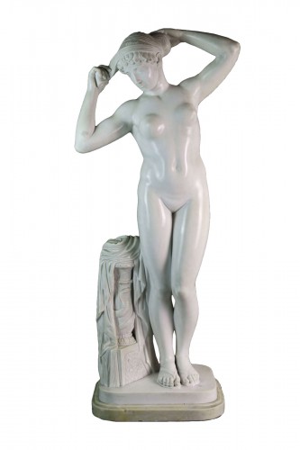 Vénus de l'Esquilin en marbre, Italie fin XIXe siècle