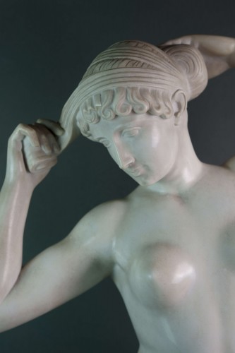 Vénus de l'Esquilin en marbre, Italie fin XIXe siècle - Sculpture Style Napoléon III