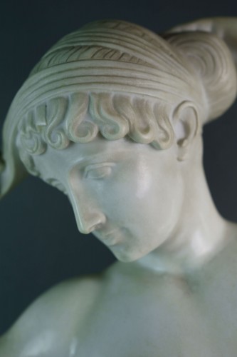 Antiquités - Vénus de l'Esquilin en marbre, Italie fin XIXe siècle