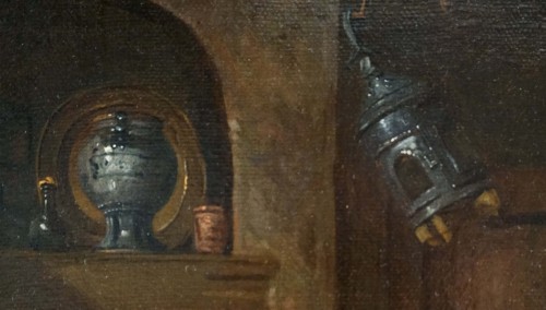 Antiquités - Gerard Thomas (Antwerp 1663-1720) Doctor&#039;s study