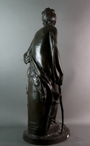 XIXe siècle - Albert Ernest Carrier-Belleuse (1824-1887) Diane