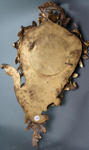 Antiquités - Grande cartel en Bronze d'époque Louis XV par Nicolas de Launay