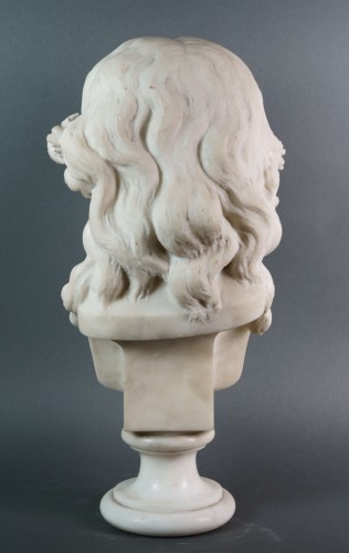 Antonio Giovanni Lanzirotti (1839-1911) Buste en Marbre - Antichità San Felice
