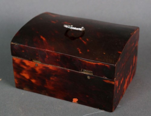 XVIIe siècle - Coffret Louis XIV en Ecaille de Tortue, Anvers, 17éme