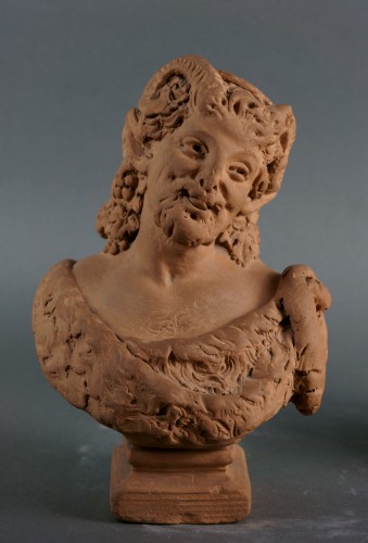 Faune et Faunesse - Antonio Giovanni Lanzirotti (1839-1911) - Sculpture Style Napoléon III