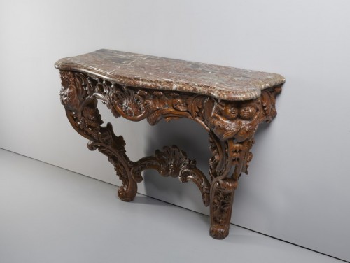 Console Louis XV en chêne - Antichità San Felice