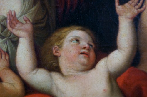 Tableaux et dessins Tableaux XVIIIe siècle - Allegorie de la Fecondité, d'aprés Francesco Albani dit l'Albane