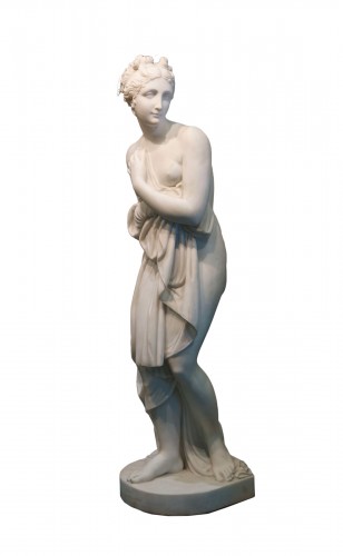 Grande Vénus Italic en marbre vers 1850