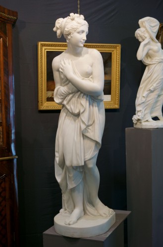Large Marble Italic Venus mid-19th - Sculpture Style Louis-Philippe