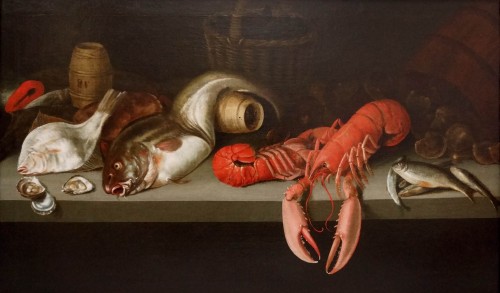 Alexander Adriaenssen (1587-1661) Still life with fish