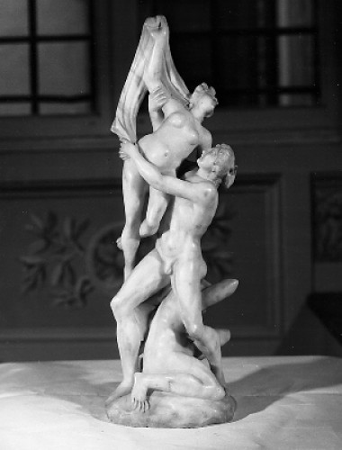 18th Volterra Alabaster The Rape of the Sabine Women - Sculpture Style Louis XVI