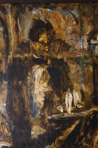 Antonio Fuentes (1905-1995), Au Café - Années 50-60