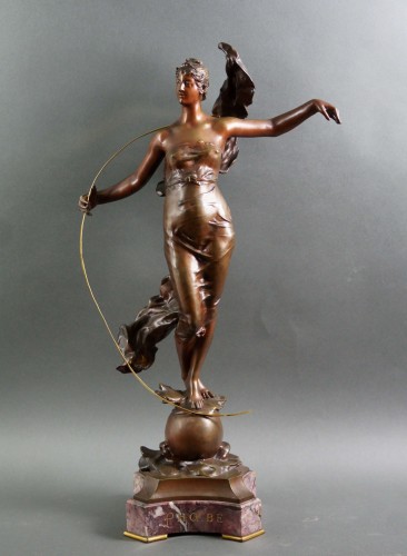 Eugène MARIOTON (1857 - 1933) - Phoebe - Sculpture Style Napoléon III