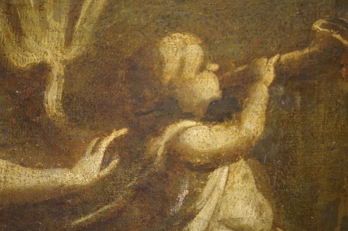 Louis XV - Grisaille avec Tritons et Néréides, Italie 18e siècle