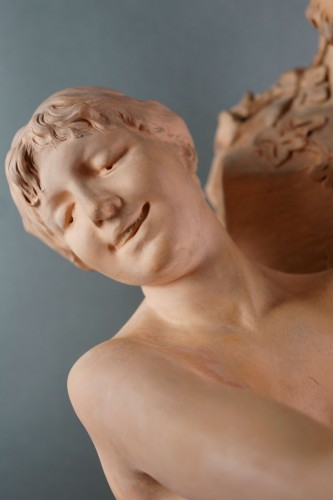 Sculpture  - Domien Van Den Bossche (1854-1906)  La Bacchante