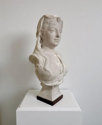 Sculpture Sculpture en Marbre - Zacharie Rimbez  (XIXe - XXe) - Armide