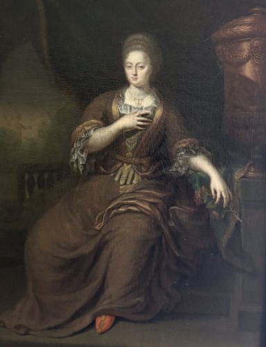 Gerard Wigmana (1673-1741) Portrait de Dame aux Bijoux - Antichità San Felice