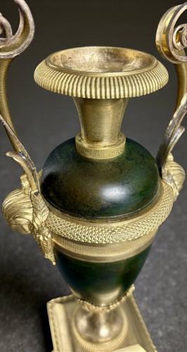 Pair of Directoire Urns attributed to Claude Galle - Directoire