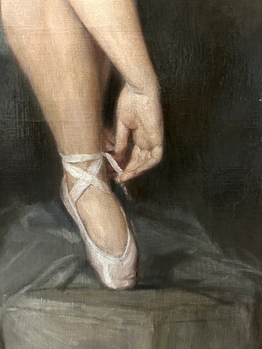 Auguste Leroux (1871-1954), &quot;Dancer of the Paris Opera&quot;  - Art nouveau