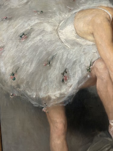 Art nouveau - Auguste Leroux (1871-1954), &quot;Dancer of the Paris Opera&quot; 