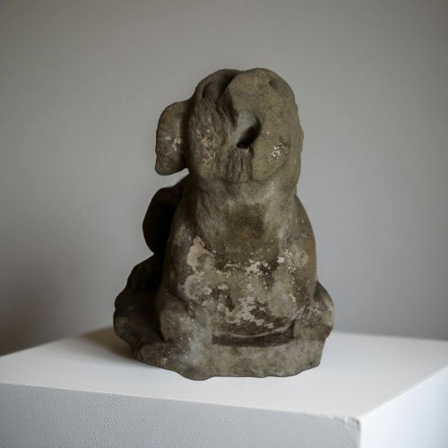 Pietra Serena  Greyhound 16th century Florentine sculptor - Sculpture Style Renaissance