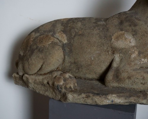 Pietra Serena  Greyhound 16th century Florentine sculptor - Renaissance