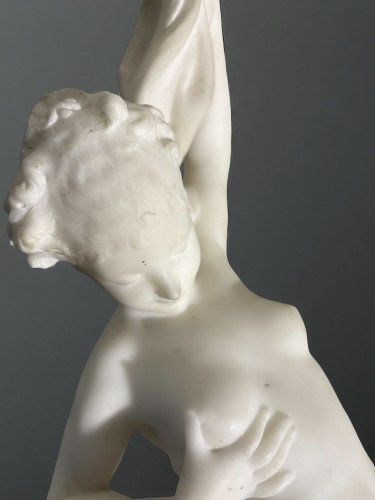 Luca Madrassi (1848-1919) L'Innocence tourmentée par l'Amour - Antichità San Felice