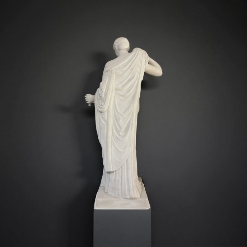 Antiquités -  Vénus Genitrixn sculpture Néoclassique en marbre