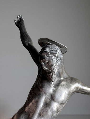 Antiquités - Early 17th Solid Silver Corpus Christi