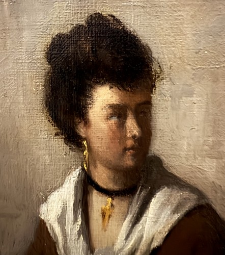 Victor Gabriel Gilbert (1847-1935) The court - Paintings & Drawings Style Napoléon III