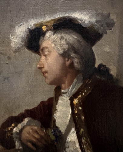 Paintings & Drawings  - Victor Gabriel Gilbert (1847-1935) The court