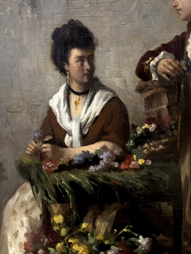 19th century - Victor Gabriel Gilbert (1847-1935) The court