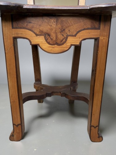 Paire de chaises narquetés de Vénétie, début XVIIIe siècle - Louis XIV