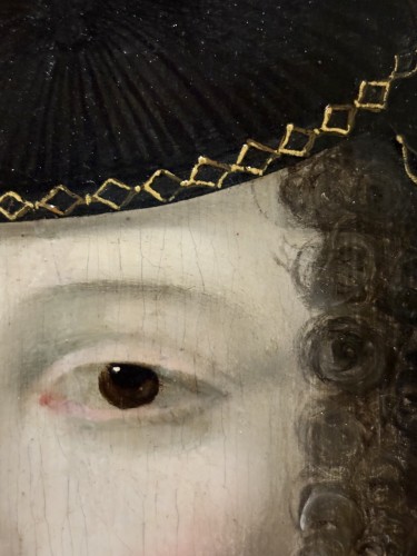 Antiquités - Portrait de Anne-Geneviève de Bourbon, attribué à Jean Ducayer (1595-1685) 