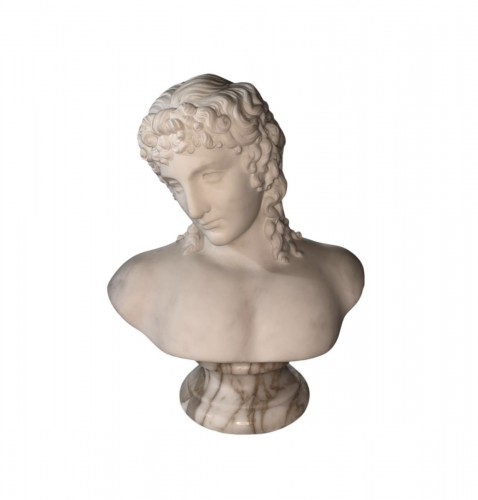 Marble Bust Eros Of Centocelle 