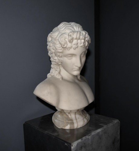 Marble Bust Eros Of Centocelle  - Sculpture Style Napoléon III
