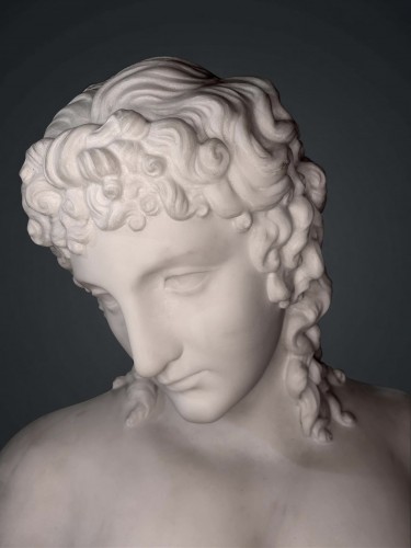 Sculpture  - Marble Bust Eros Of Centocelle 