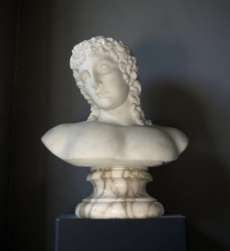 Antiquités - Marble Bust Eros Of Centocelle 