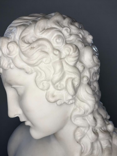 Antiquités - Marble Bust Eros Of Centocelle 