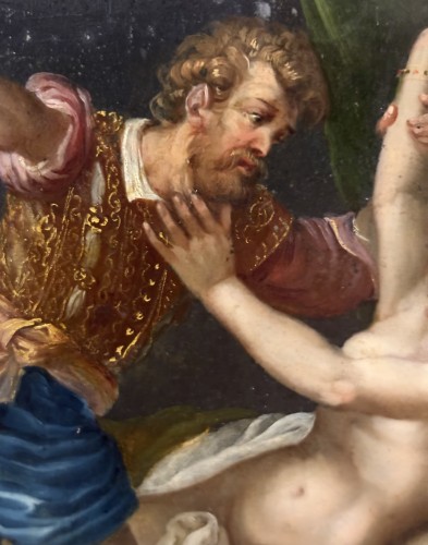 Paintings & Drawings  - Tarquin And Lucretia, Venetian School,of the 17th century