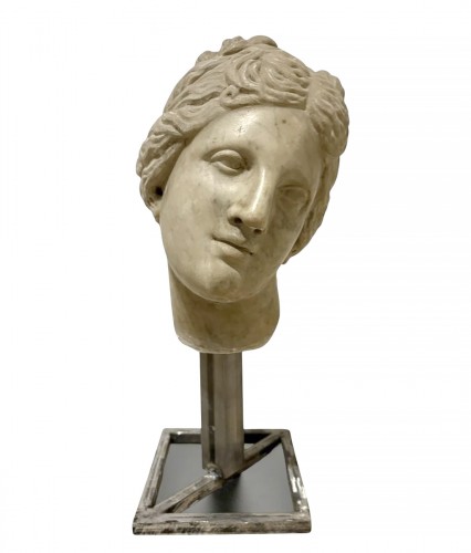 Tête en Marbre de la Vénus de Médicis XVIIe siècle