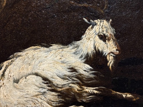 XVIIe siècle - Troupeaux, attribué à Philipp Peter Roos dit Rosa da Tivoli (1657-1706)