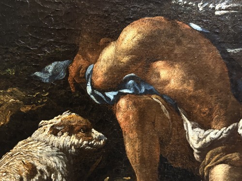 Antiquités - Troupeaux, attribué à Philipp Peter Roos dit Rosa da Tivoli (1657-1706)