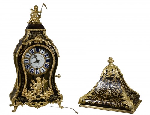 Cartel Régence en marqueterie Boulle Clément Fiacre