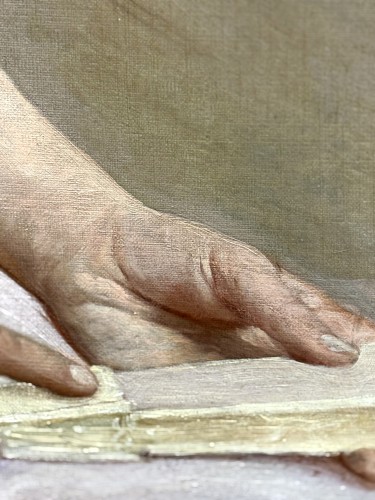 Gaston Charpentier-Bosio (1858-1923) Portrait de Jeune Fille - Napoléon III