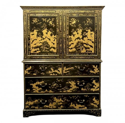 Cabinet Regency en Chinoiserie par Frederick Crace vers 1810