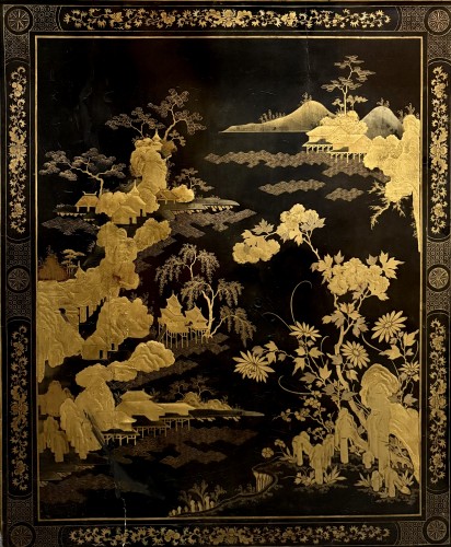 Antiquités - Cabinet Regency en Chinoiserie par Frederick Crace vers 1810