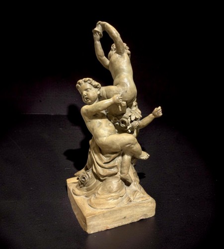 Giovanni Giuliani (1664-1744) Terracotta Model "Allegory Of Music" - 